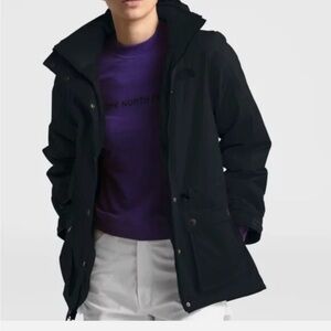 The North Face Men's Black Raincoat